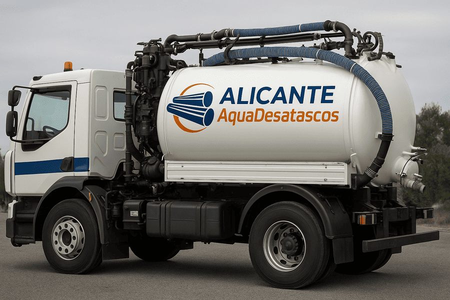 Desatascos Alicante AquaDesatascos camión cuba